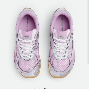 Bottega Veneta Lilac Orbit Sneakers - Pre-Owned Malik Beasley